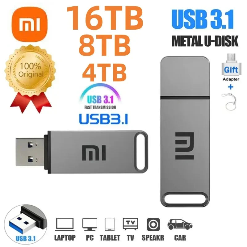 Xiaomi Original Pen Drive 16TB USB 3.1 Flash Drive