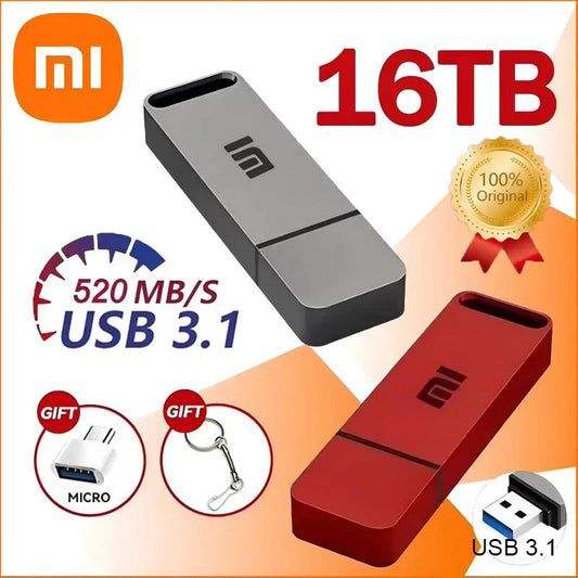 Xiaomi Original Pen Drive 16TB USB 3.1 Flash Drive