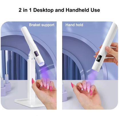 UV LED Nail Lamp Mini UV Nail Lamp for Manicure Portable Nail Dryer