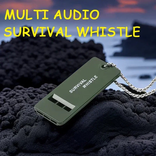 3-Frequency Whistle High Decibel Survival Whistle